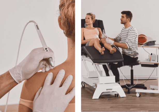 electrolysis used by sports physiotherapists